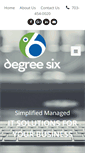 Mobile Screenshot of degreesix.com